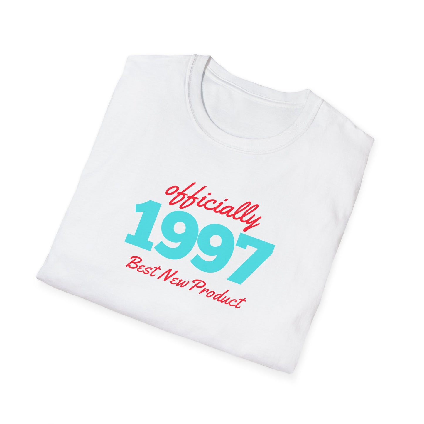 Unisex Year of Birth "Best New Product" Softstyle T-Shirt