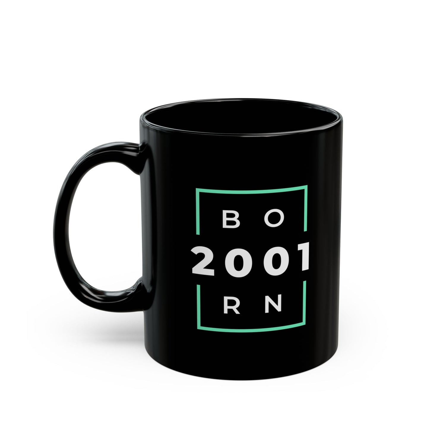 Year of Birth "Born Split" Design Mug with your choice of year of birth