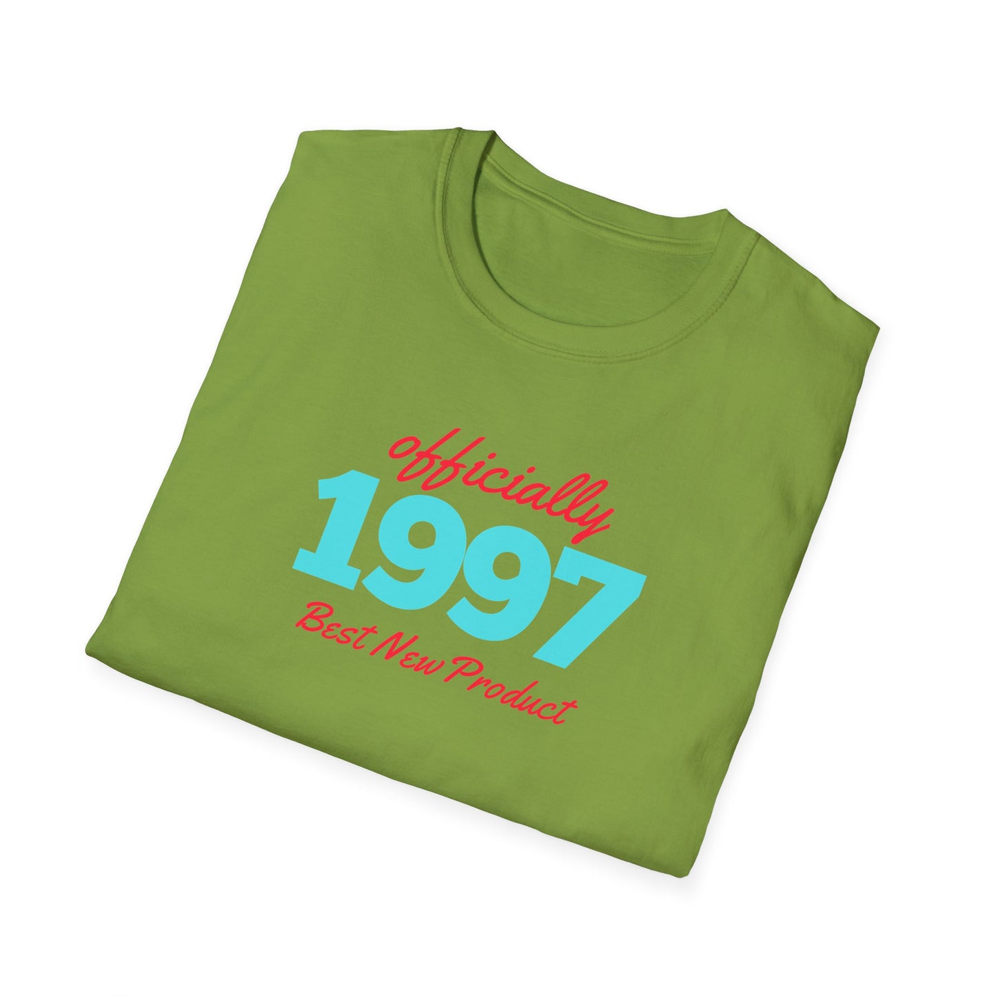 Unisex Year of Birth "Best New Product" Softstyle T-Shirt