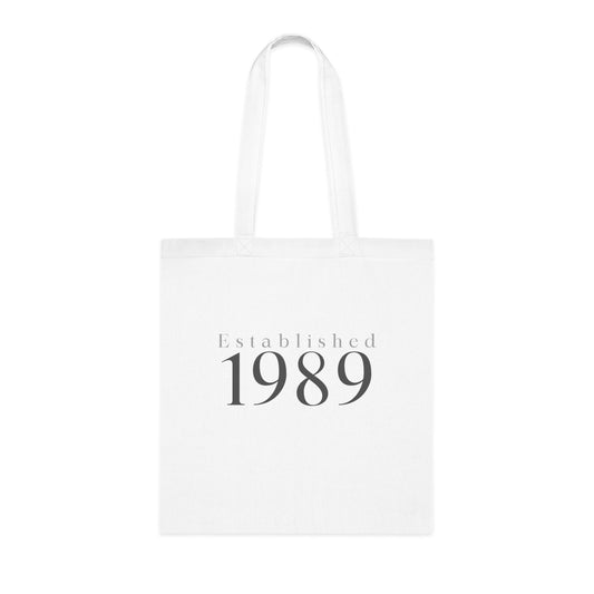 Year of Birth "Classic" Design Cotton Tote