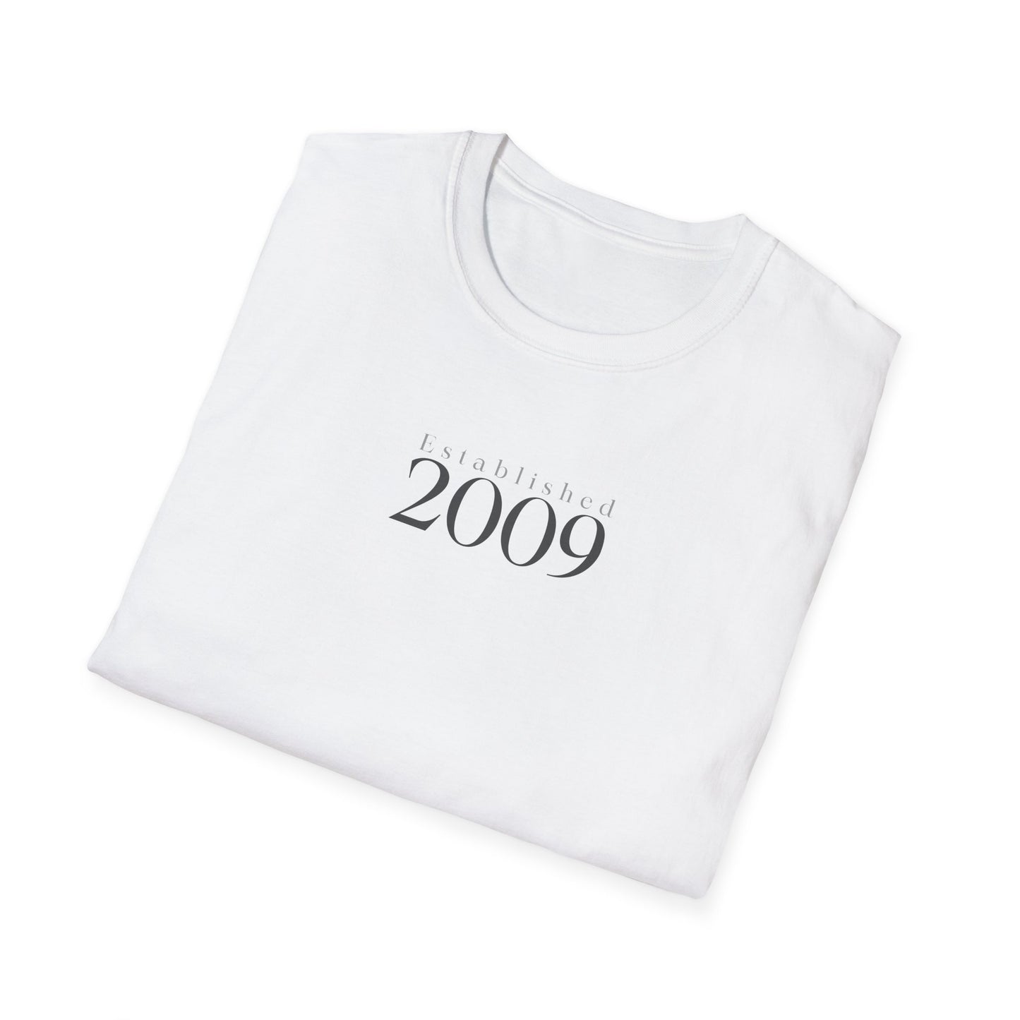 Unisex Year of Birth Classic Design Ringspun T Shirt