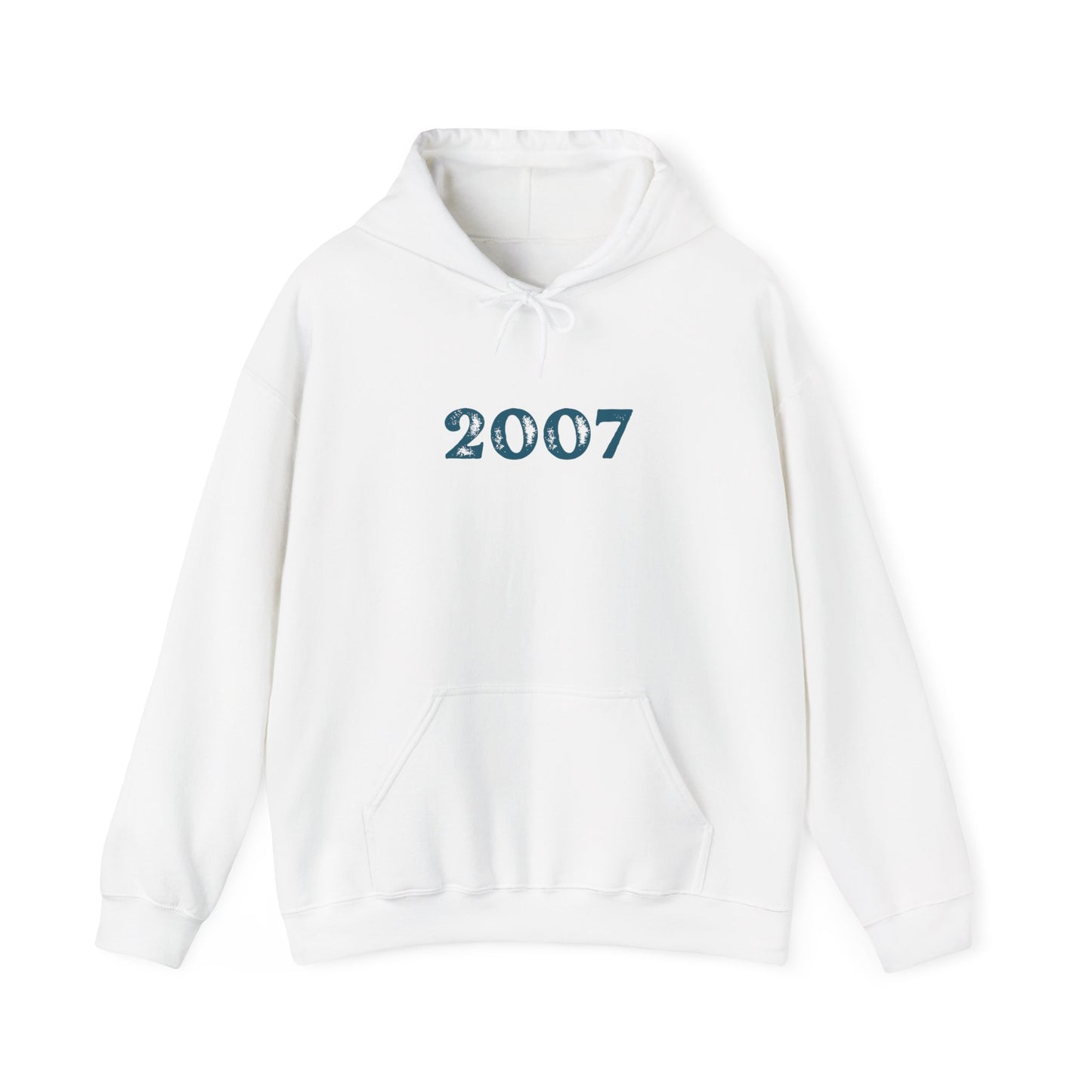 Year of Birth 'Faded Letter' design Unisex Hoodie with your choice of year