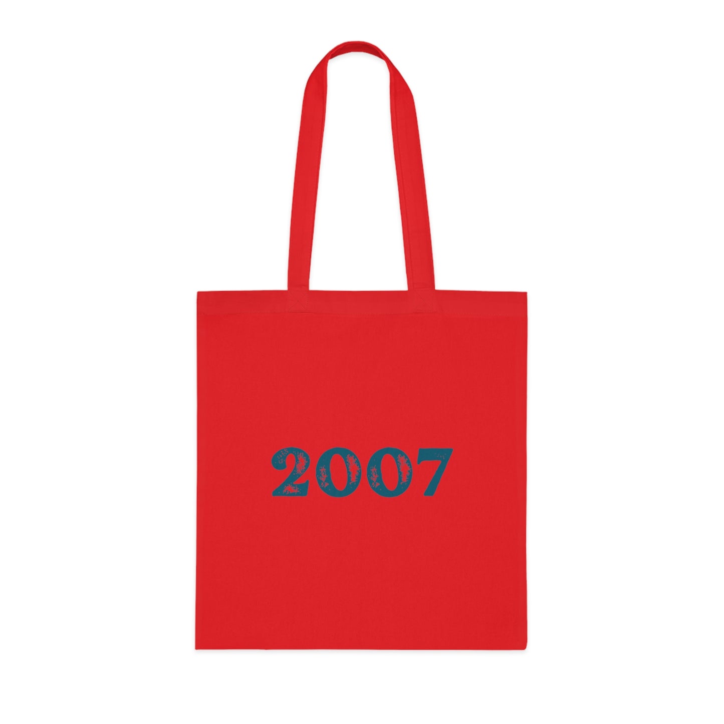 Year of Birth 'Faded Letter' design Cotton Tote with your choice of year