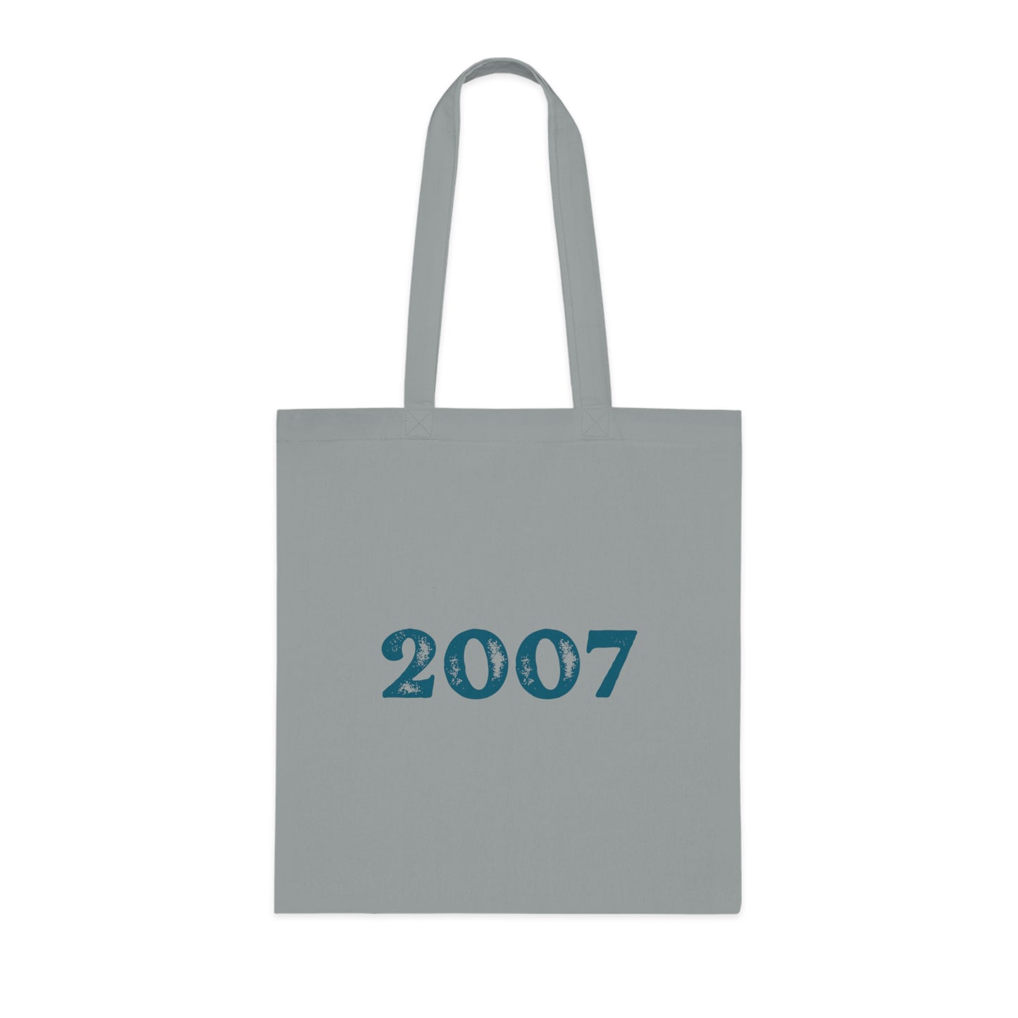 Year of Birth 'Faded Letter' design Cotton Tote with your choice of year