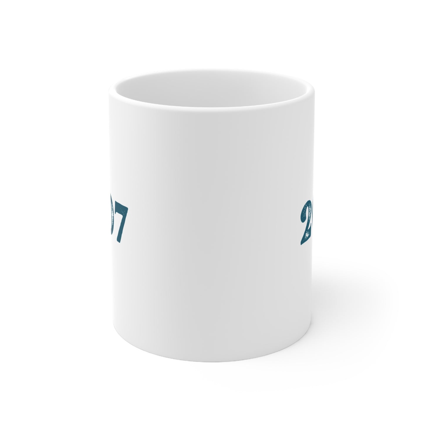 Year of Birth Faded Letter' Design Mug with your choice of year of birth.