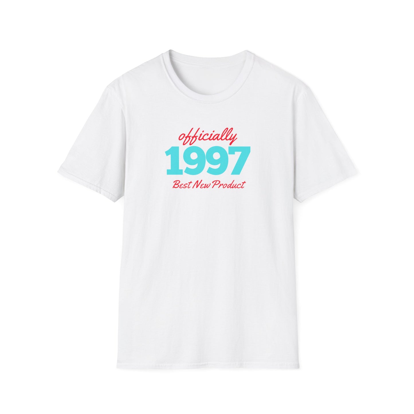 Unisex Year of Birth "Best New Product" Softstyle T-Shirt