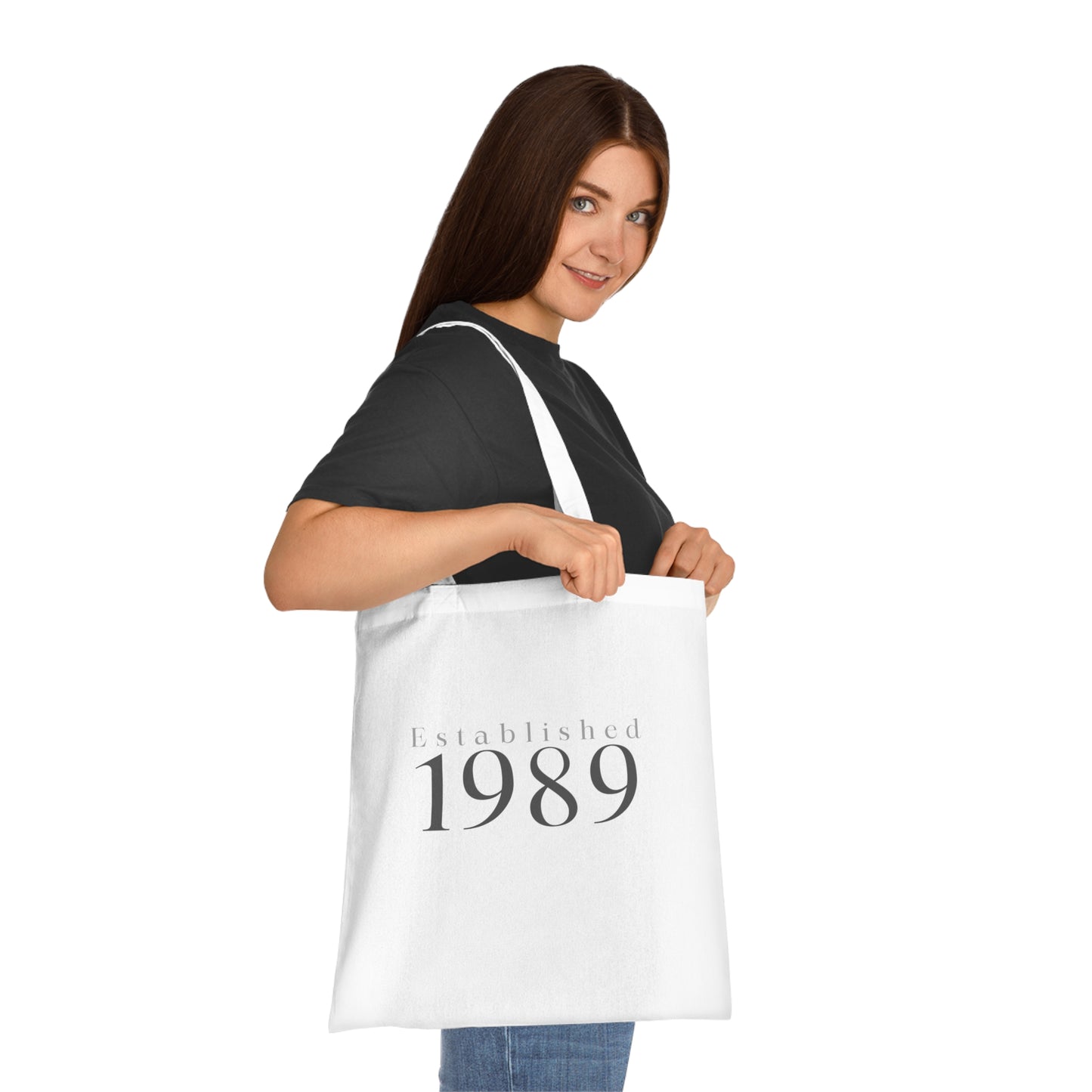 Year of Birth "Classic" Design Cotton Tote