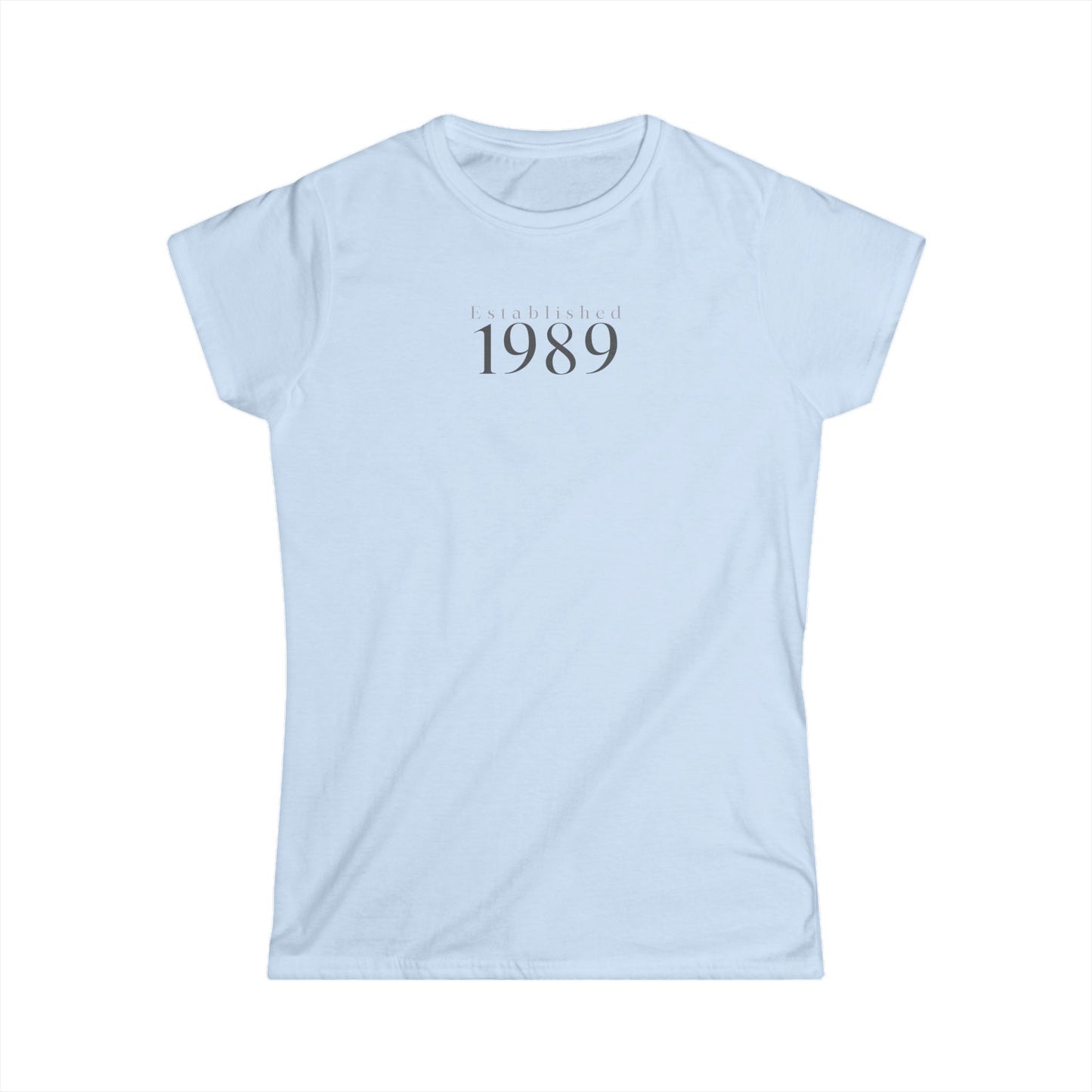 Ladies Year Of Birth Classic Design Women's Softstyle Tee