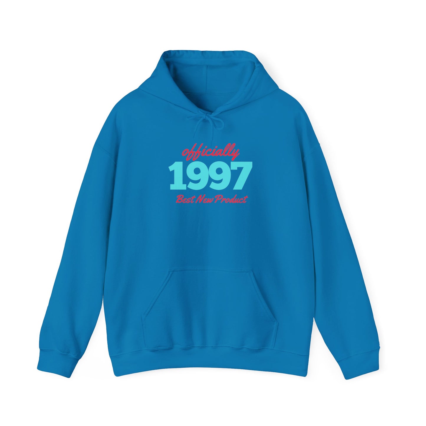 Year of Birth “Officially” design Unisex Hoodie with your choice of year.