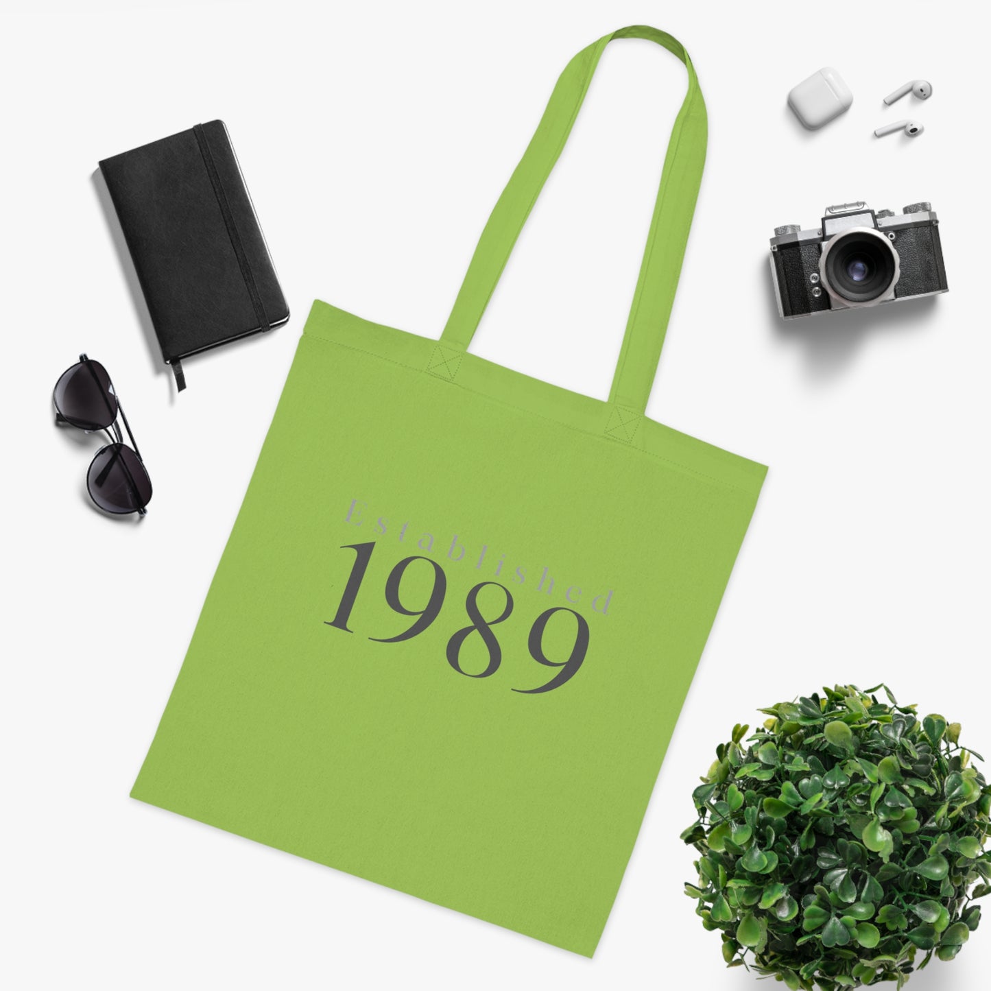 Year of Birth "Classic" Design Cotton Tote