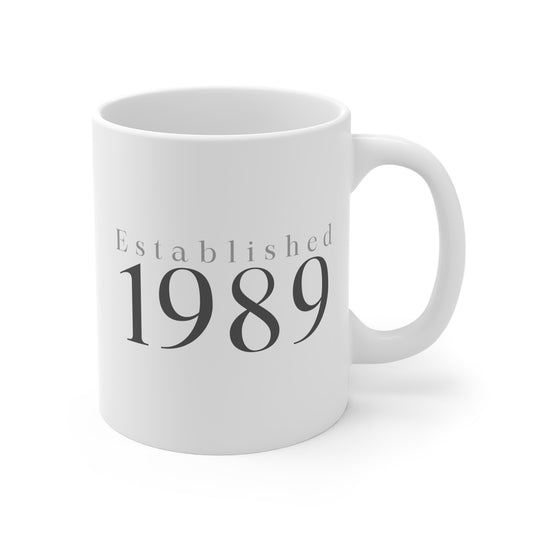 Year of Birth "Classic" Design Mug