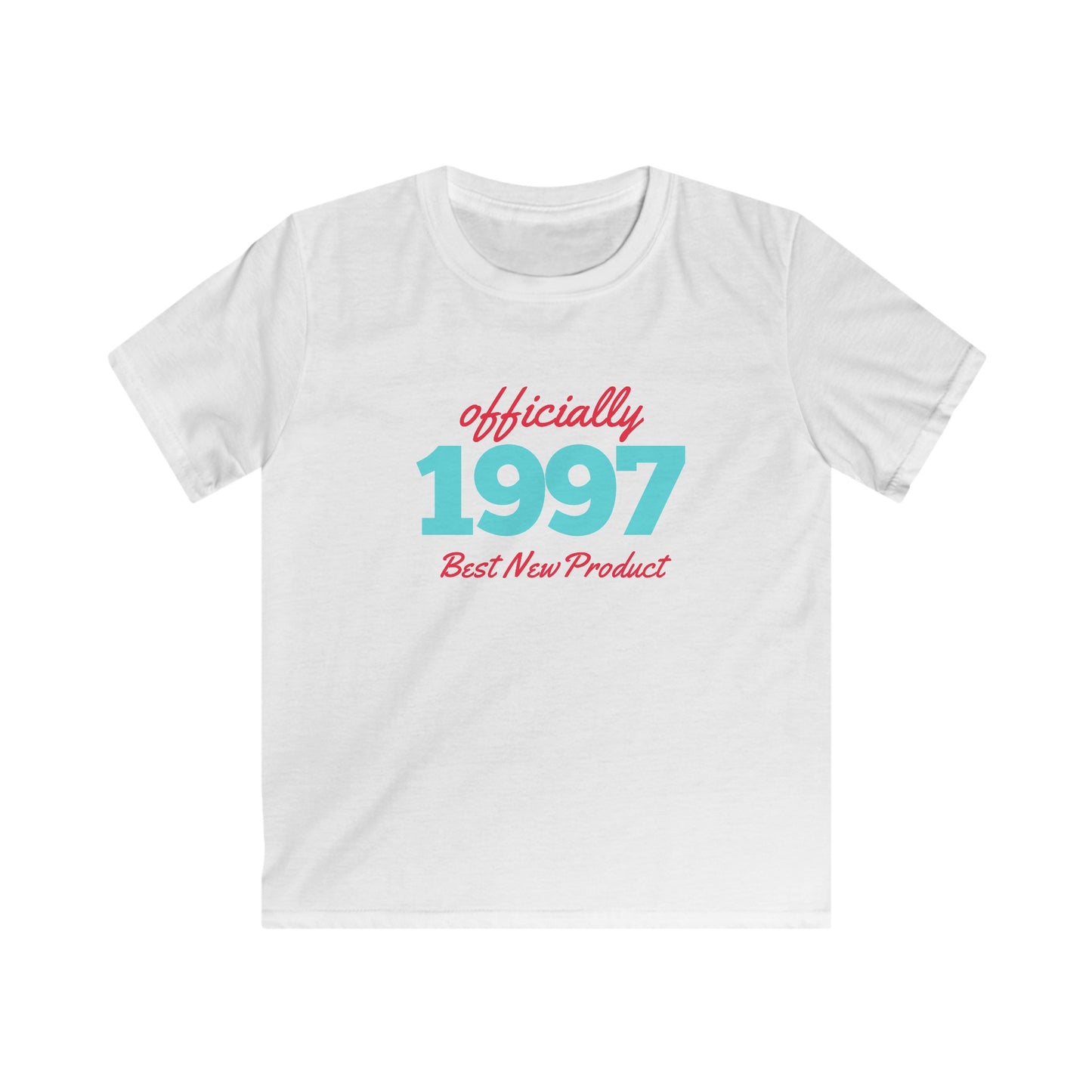 Kids Year of Birth "Best New Product"  Softstyle Tee