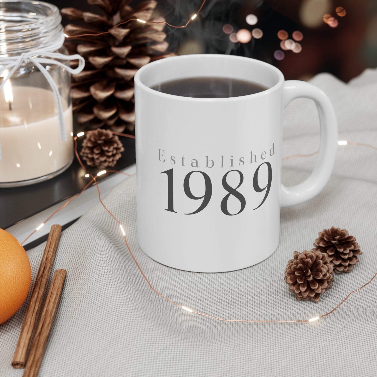 Year of Birth "Classic" Design Mug