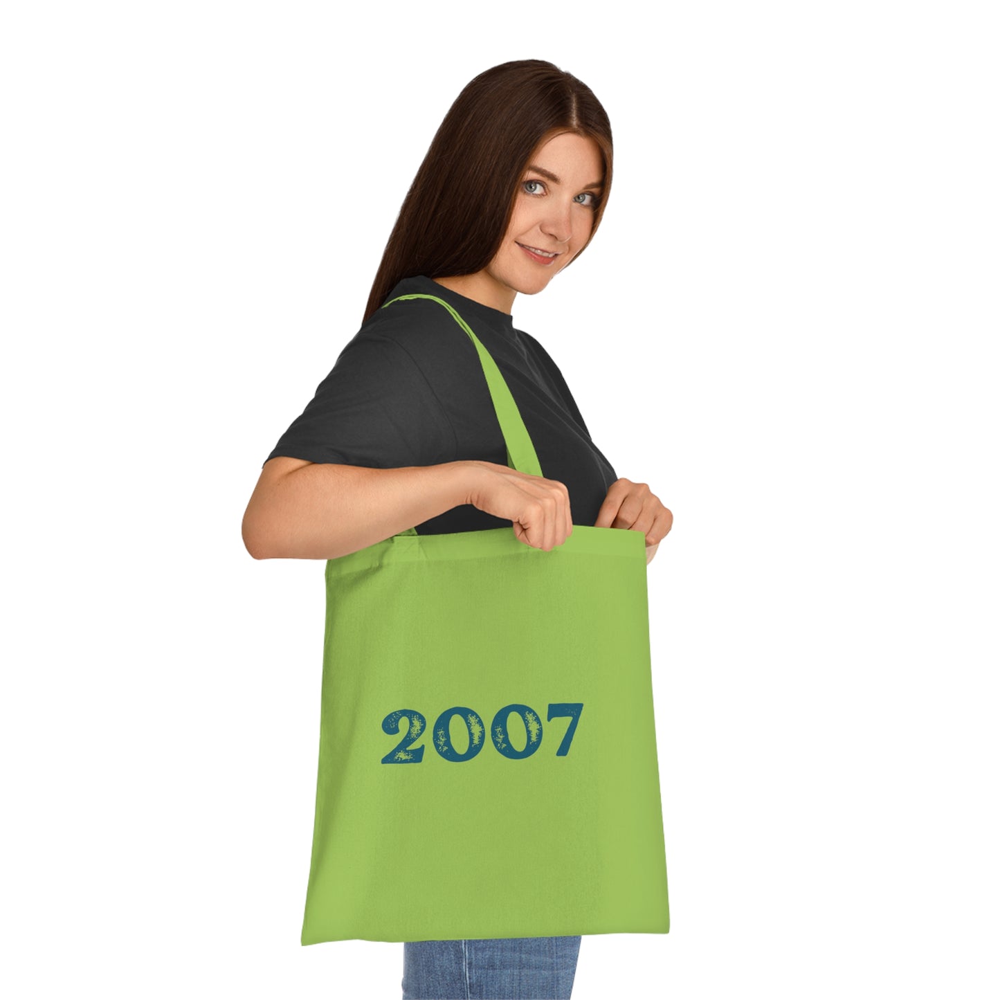 Year of Birth 'Faded Letter' design Cotton Tote with your choice of year